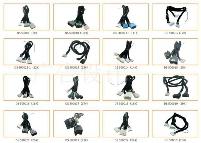 L'assemblage du harnais de câblage de voiture Longueur 150 mm Entretien Certificat OEM FCC 5