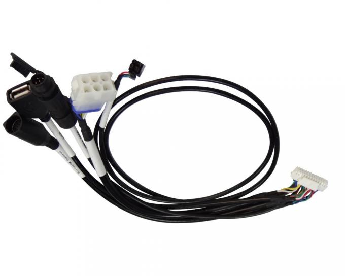 26 épingles câblage électrique harnais professionnel assemblage de câble imperméable ODM 0