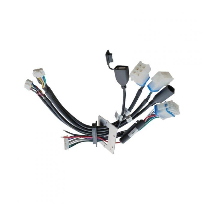 Assemblage de câble de câblage électrique ISO 9 cœurs Mini DIN 9 broches 1