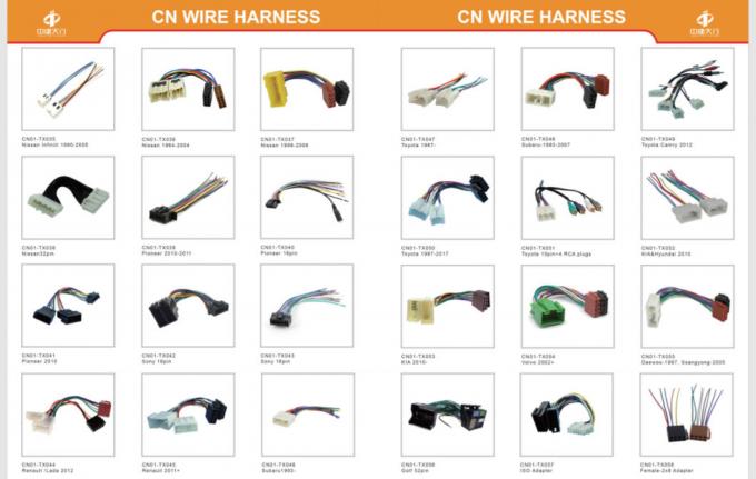 Assemblage de harnais de fil électrique pour automobile Tisserie Harnais de câblage de porte arrière personnalisé 2