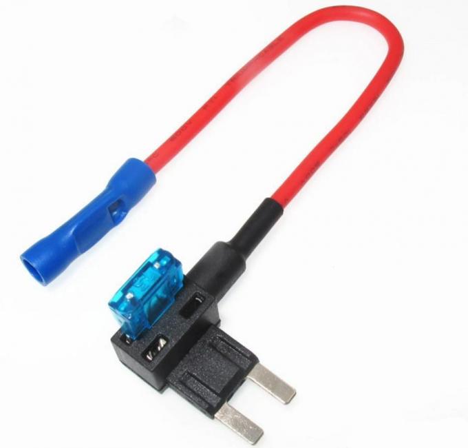 Kit d'adaptateur de fusible automobile micro 12V 15 AMP Porteur de fusible à lame 0