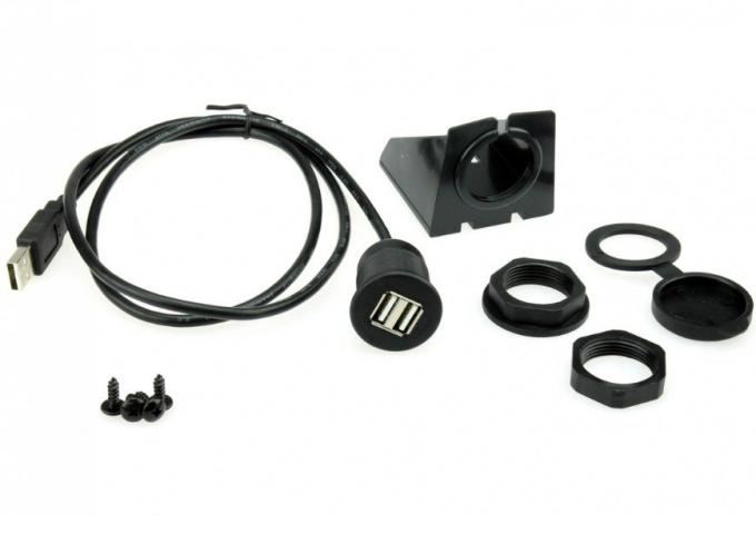 Adaptateur de montage USB de 24V pour véhicule, vélo, moto 1