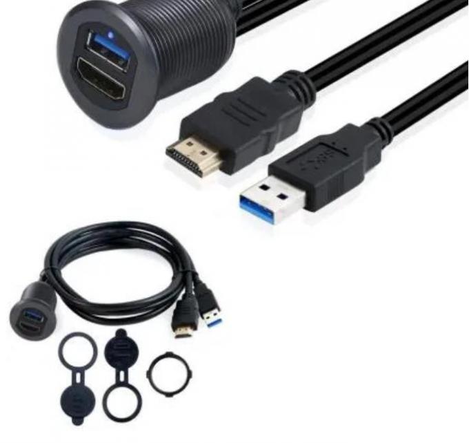 Adaptateur de montage USB de 24V pour véhicule, vélo, moto 2