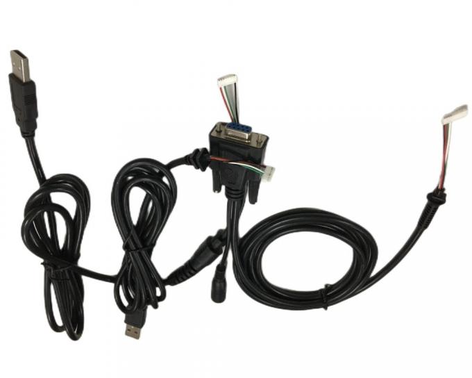 Des câbles ronds 2.54mm 4 broches à DB9 féminin RS232 à HMI 1