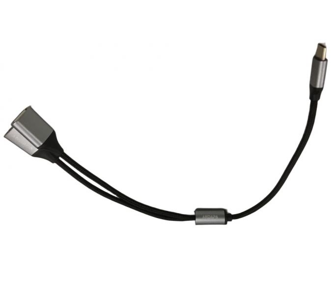 Assemblage de câbles de 3 m 1 type C à 2 USB 2 en 1 câble USB 3