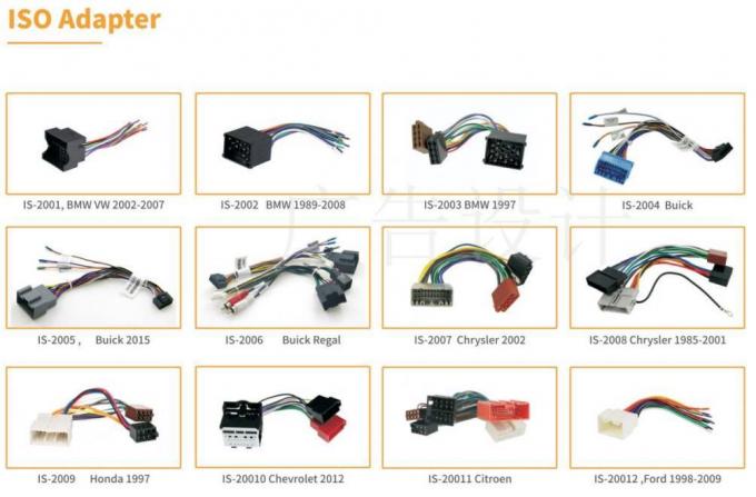 Ensemble de harnais électriques ISO 4