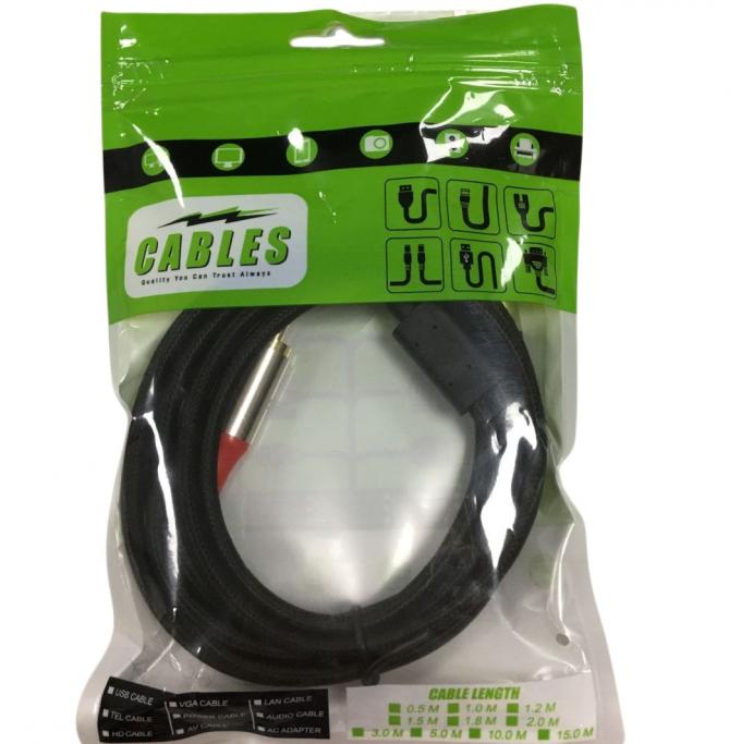 Cable audio jack de 3,5 mm à 6,35 mm 3