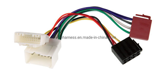 TUV Adaptateur de harnais en fil rond électrique pour lecteur de CD stéréo