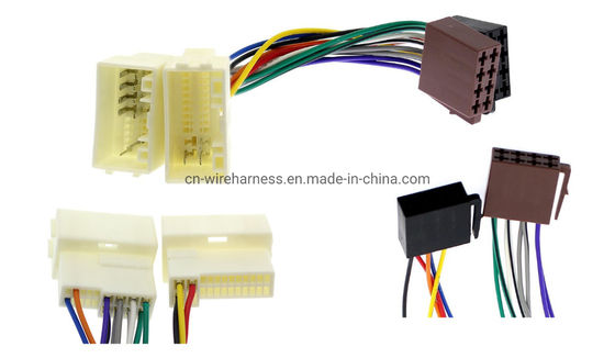 Harnais de câble audio automobile Harnais de câble automobile Harnais de câblage ISO pour KIA, Hyundai 2010