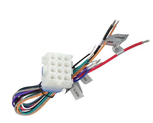 22 broches de câblage électrique automatique en PVC avec porte-fusible