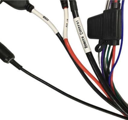 Contrôle à distance Auto Stereo câblage Harness Plug personnaliser bateau de marine