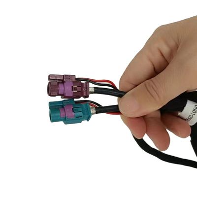 FCC connecteur de câble de câblage personnalisé 2 pin 4 pin