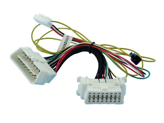 Assemblage de harnais de câblage automobile Fabrication de câble OBD pour Benz fournisseur de solutions de harnais de câbles personnalisés