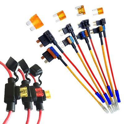 Adaptateur de harnais de fil personnalisé 12V Connecteur de fusible automobile pour voiture
