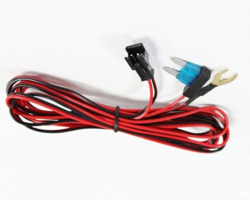 RoHS câble d'alimentation automobile fil direct 300V avec fusible boîte de fusible de câble d'alimentation sur mesure