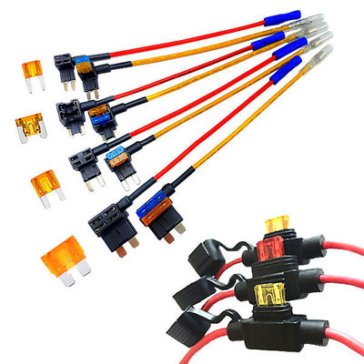 Kit d'adaptateur de fusible automobile micro 12V 15 AMP Porteur de fusible à lame