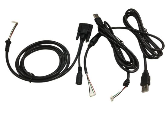 Des câbles ronds 2.54mm 4 broches à DB9 féminin RS232 à HMI