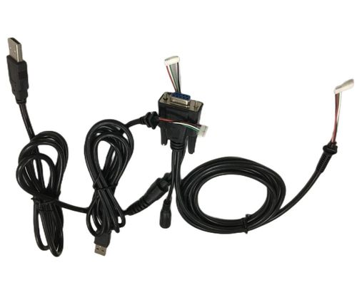 Des câbles ronds 2.54mm 4 broches à DB9 féminin RS232 à HMI