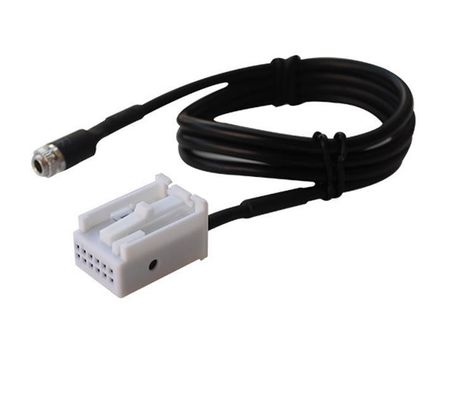 Y Splitter câble câble harnais audio câble casque 3,5 mm 2 câble mic mâle