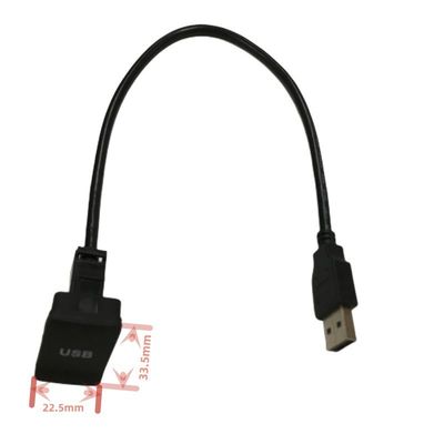 FCC câble électrique Harness Aux Car Dash monture câble de voiture USB