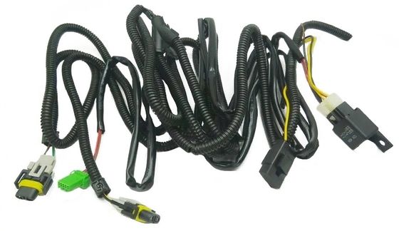 Le câble de la voiture de golf est équipé d'un harnais de câblage automobile en PVC basse tension.