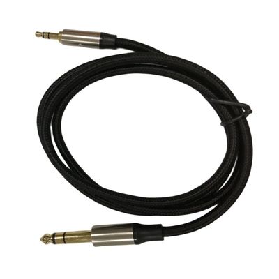 Cable audio jack de 3,5 mm à 6,35 mm