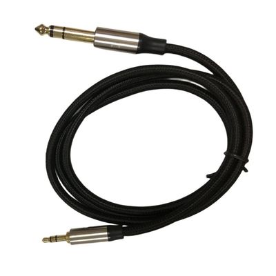 Cable audio jack de 3,5 mm à 6,35 mm