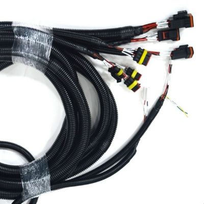 18 AWG Harnais électrique de voiture haute tension câblage automatique personnalisé