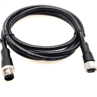 M12 A personnalisé Type IP68 harnais de fil imperméables pour la sécurité automobile / équipement industriel