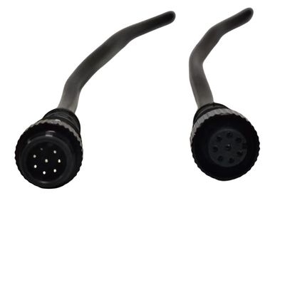 M12 A personnalisé Type IP68 harnais de fil imperméables pour la sécurité automobile / équipement industriel