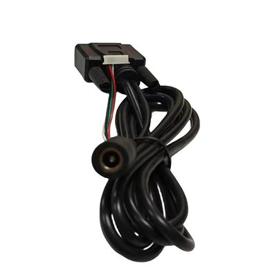 Harnais de fil Dub-9 personnalisé avec connecteur d'imprimante à 4 broches et connecteur de courant alternatif