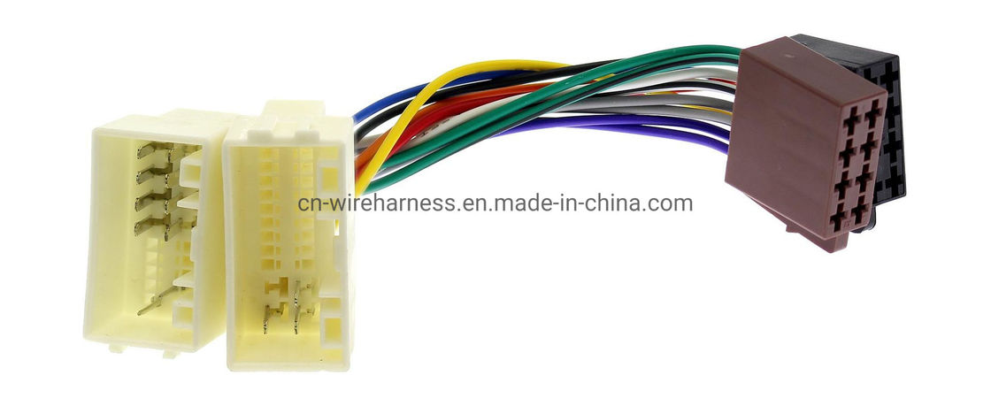 Harnais de câble audio automobile Harnais de câble automobile Harnais de câblage ISO pour KIA, Hyundai 2010