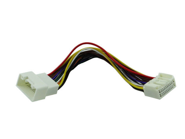 Assemblage de câble personnalisé 20 épingles connecteur mâle et femelle harnais pour Mitsubishi