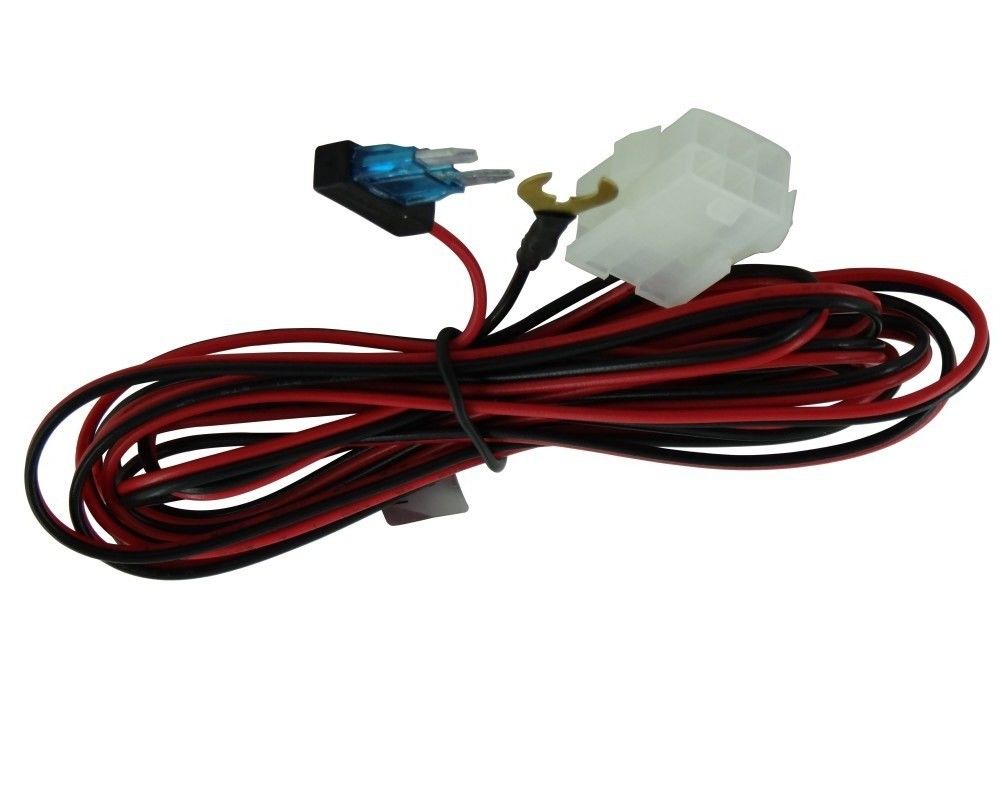 RoHS câble d'alimentation automobile fil direct 300V avec fusible boîte de fusible de câble d'alimentation sur mesure