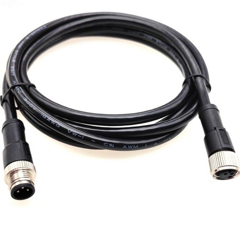 M12 A personnalisé Type IP68 harnais de fil imperméables pour la sécurité automobile / équipement industriel